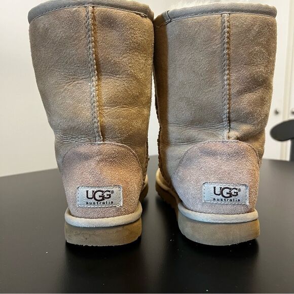 UGG Classic Sheerling Short Boot Bootie 6 - Picture 2 of 11